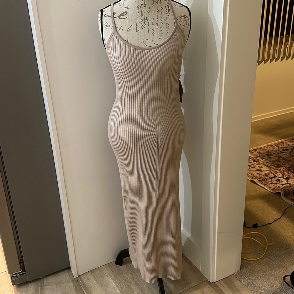 WAYF 98 Sweater Dress with T back
